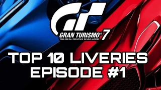 Gran Turismo 7 | Top 10 Liveries Episode 1