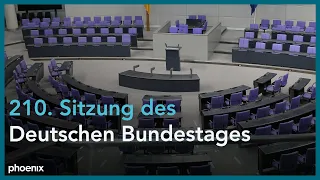 210. Sitzung des Deutschen Bundestages