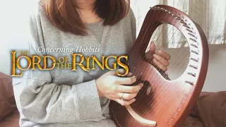 CONCERNING HOBBITS from The Lord of the Rings (lyre harp cover & arr. by janine faye)