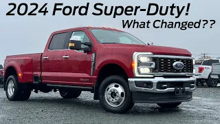 What Changed on 2024 Ford Super-Duty? What's New??