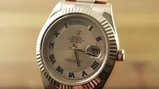 Rolex Day-Date II Everose 218235 Rolex Watch Review