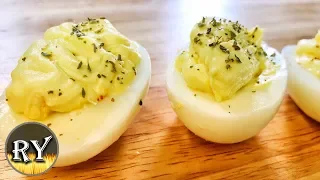 Easy Deviled Eggs With A Surprise Inside