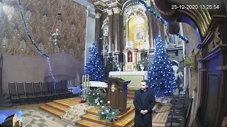 25. 12. 2020   -Урочистість Різдва Христового - 11.00 Свята Меса