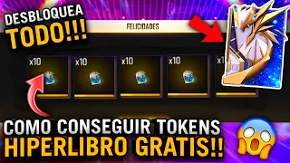 Como CONSEGUIR GRATIS muchos TOKENS HIPERLIBRO GALAXIA DESBLOQUEA TODO 😱 Agenda Semanal de free fire