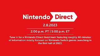 Nintendo Direct 2.8.2023 | Live Reaction