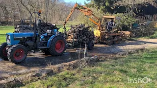 Holz machen mit dem Hela Varimot und Atlas Anbaubagger 👌