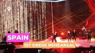 1st dress rehearsal Spain: Nebulossa - Zorra (Eurovision 2024)