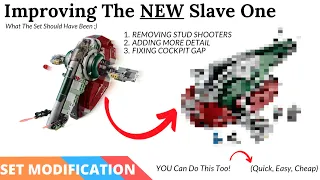Fixing The New LEGO Slave One! (Set 75312: Boba Fetts Starship)