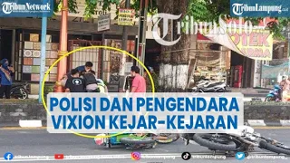 Viral Polisi dan Pengendara Vixion Kejar-kejaran di Sukoharjo, Ini Penyebabnya