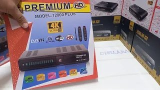 💣الجـــــديــــــــد 💣جهاز عملاق  PREMIUM-HD 12800 PLUS 4Kفوريفر  برو  😱😱