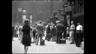 Hollywood Outtakes: Pennsylvania Station, New York, June 1945