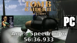 Tomb Raider 2 Any% Speedrun Single-Segment in 56:36.933 [PC]