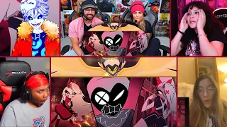 Demon Charlie and Vaggie VS Adam and Lute | Hazbin Hotel Episode 8 | Reaction mashup