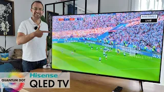 Hisense E7HQ ❤️ Une TV QLED 55" à moins de 450€ !
