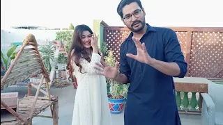 Dil E Veeran ki Hafsa real main kesi Hai ? | Anosha Ali | #nawalsaeed #shehrozesabzwari #viral #bts