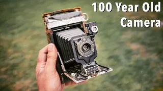 Taking Pictures with a 100 Year Old Camera