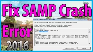 ►How to fix GTA SAMP Crash 0.3.7 in 2 STEPS [2016]