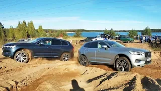 Вольво за 4 000 000 бросила вызов всем! Off-road Битва паркетников. Испытание бездорожьем 2018