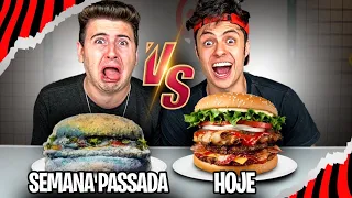 COMIDA ESTRAGADA vs COMIDA FRESCA - Desafio