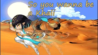 So you wanna be Khali
