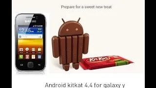 How To Install Android 4.4 KitKat in Galaxy Y GT-S5360