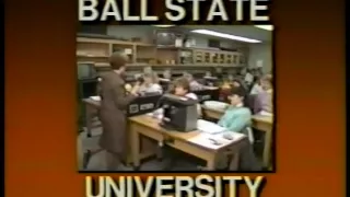 Ball State University television commercial, 1989