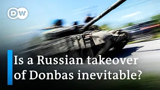 Russian forces tighten grip on eastern Donbas region | DW News