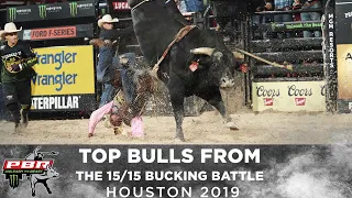 The Top Bulls From The Houston 15/15 Bucking Battle | 2019