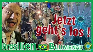 Blumenau: Jetzt geht's los! | Oktoberfest - Brasilien - Wiederaufbaumaßnahmen - Auswandern - Kolonie