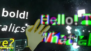 An in-depth look at the new font rendering system in Neos VR