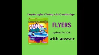 Unit 39-C FUN FOR FLYERS 4th edition (Đáp án bên dưới)