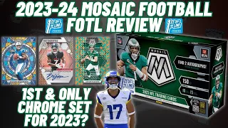 THIS IS BETTER THEN YOU THINK || 2023-24 Panini Mosaic Football FOTL Hobby Box Review