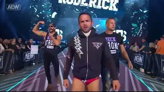 Roderick Strong with The Kingdom Entrance: AEW Dynamite Sept.13,2023