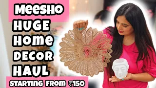 MEESHO AFFORDABLE  HOME DECOR HAUL || Huge Home Decor item || MEESHO BEST PRODUCTS STARTING FROM 150