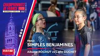 Albane ROCHUT vs Lulie DUCHET | FINALE | FRANCE BENJAMINS 2023