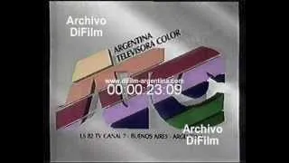 DiFilm - ID ATC Argentina Televisora Color Canal 7 (1988)