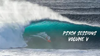 SURFING MASSIVE 20FT PIPELINE & HEAVY WIPEOUTS | PSYCH SESSIONS VOLUME V