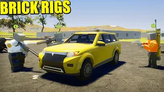 BRICK RIGS - Vehículos *ANTI-ZOMBIES* y DEFENSA de HORDAS  - BRICK RIGS | Gameplay Español