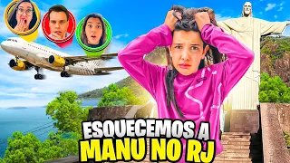 O AVIÃO PARTIU E MANU FICOU * Ela ficou com muito medo 😰