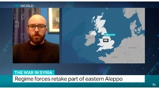 The War In Syria: Interview with Simon Mabon from Lancaster University on fight in eastern Aleppo