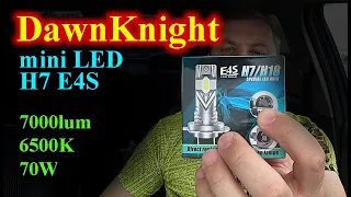 НОВЫЕ МИНИ LED лампы от DAWNKNIGHT E4S // КОГДА ХОТЕЛИ КАК ЛУЧШЕ, А ПОЛУЧИЛОСЬ....