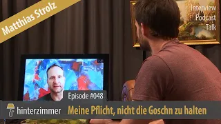 Matthias Strolz: Meine Pflicht, nicht die Goschn zu halten | Hinterzimmer #048