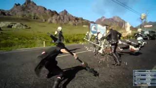 Final Fantasy 15 Final Fantasy XV - Towns and Bosses Gameplay Trailer