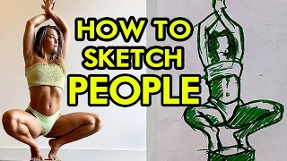 How to sketch PEOPLE Quickly and Accurately