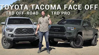 Toyota Tacoma: TRD Off-Road vs TRD Pro! | Comparison | Autotrader