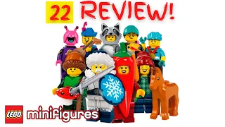 LEGO Collectible Minifigures Series 22 review!