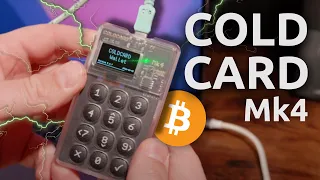 Test du hardware wallet ColdCard Mk4 avec Sparrow 🦅 (+ unboxing)