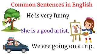 Common Sentences in English |Learning English Speaking |English Speaking Practice |English Sentences