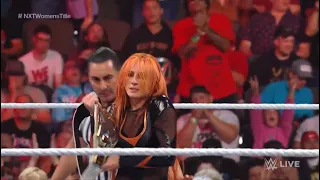 Becky Lynch vs. Tegan Nox NXT Title Match (2/2) - WWE RAW 10/9/2023