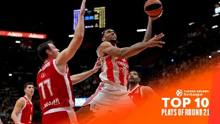 Top 10 Plays | Round 21 | 2023-24 Turkish Airlines EuroLeague